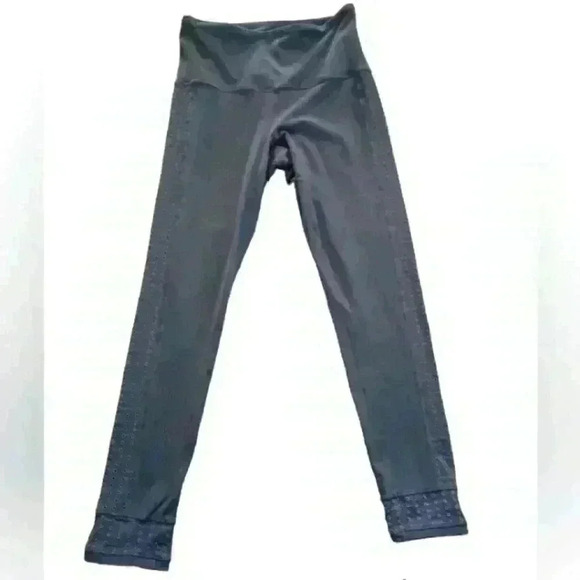 PrAna Womens Gray Faro High Rise 7/8 Legging In Chalkboard M - Picture 2 of 12